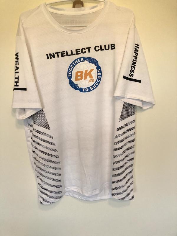 Футболка Intellect Club BK.ee (чёрный-белый)